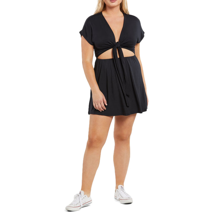 Volcom x Coco Ho Tie-Front Dress - Women's Black