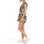 Volcom x Coco Ho Short-Sleeve Romper - Women's Black