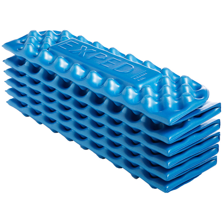 EXPED FlexMat Plus Sleeping Pad Blue