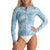 Billabong Peeky Wetsuit Jacket - Women's Blue Palms