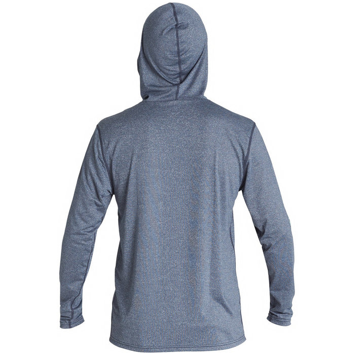Billabong Social Club Hooded Loose Fit Surf Shirt Navy Heather