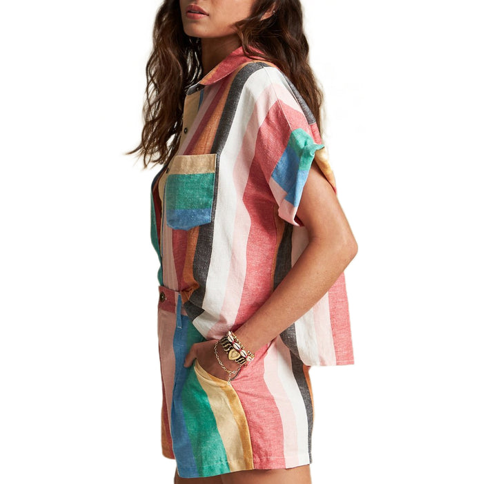 Billabong x Sincerely Jules Santorini Dreams Top - Women's Multi