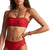 Billabong x Sincerely Jules Rio Rain Tube Bikini Top - Women's Rio Red
