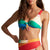 Billabong x Sincerely Jules Mas Fiestas Tie Tank Bikini Top - Women's Multi