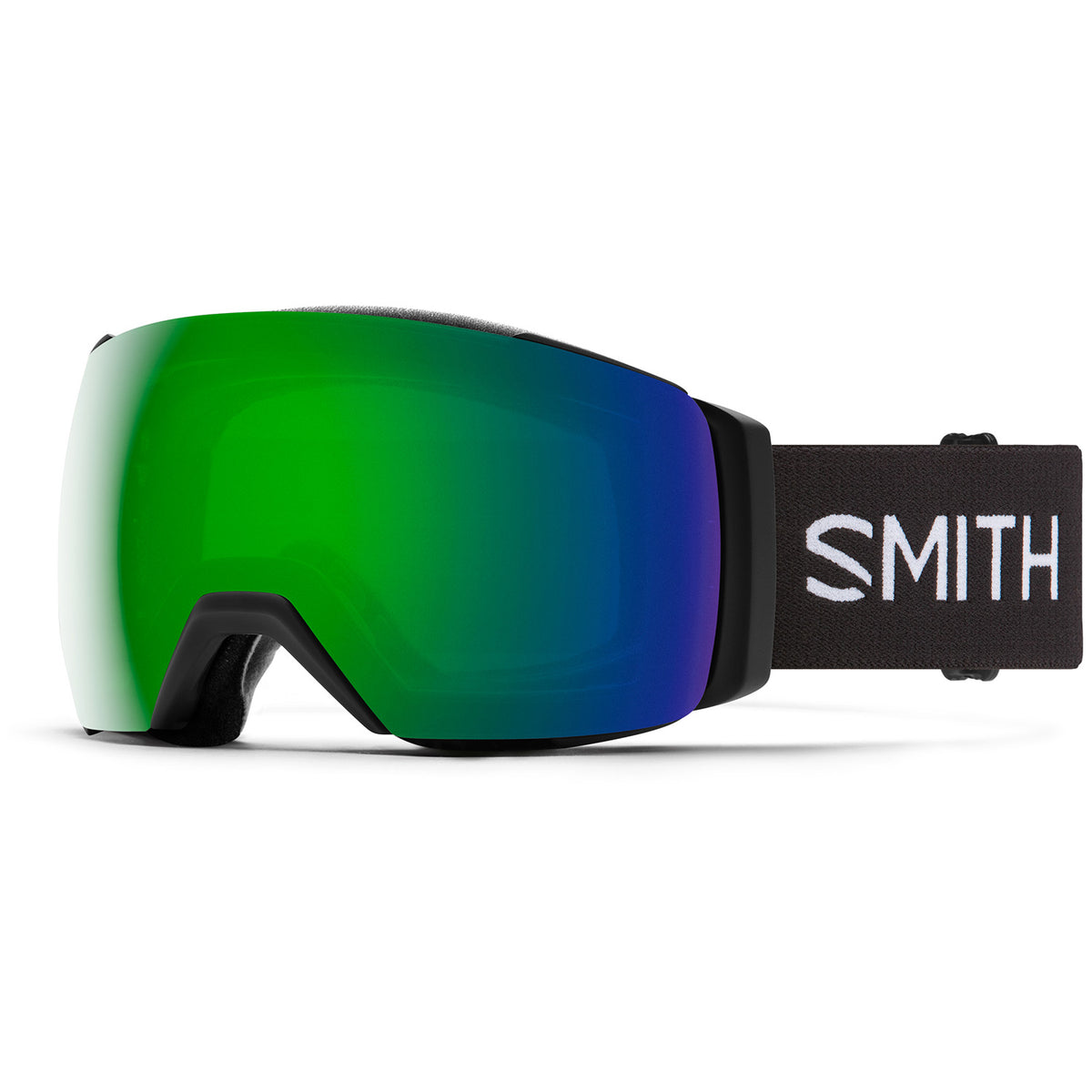 Smith I/O MAG XL Goggles Black/ChromaPop Sun Green Mirror+ChromaPop Storm Rose Flash