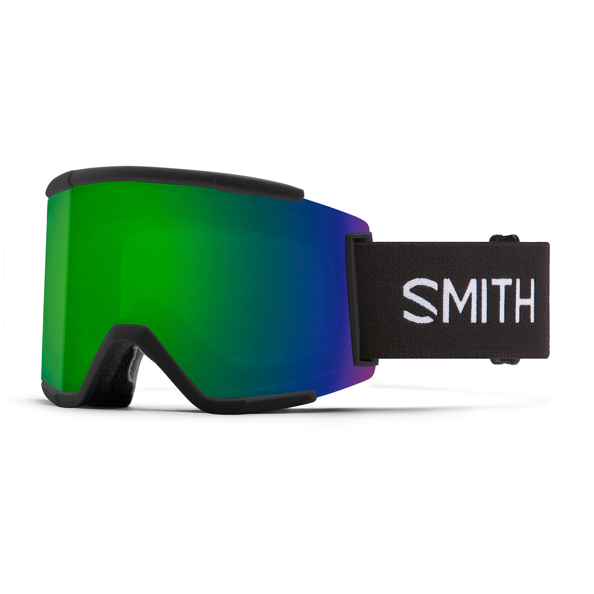 Smith Squad XL Goggles Black/ChromaPop Sun Green Mirror+ChromaPop Storm Rose Flash
