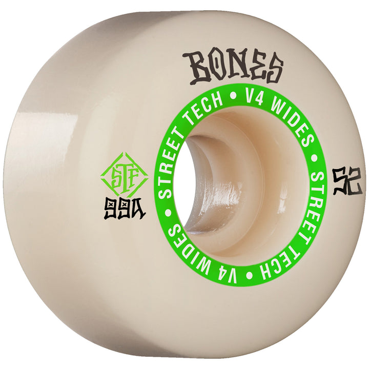 Bones Ninety-Nines STF Wide 99a V4 Skateboard Wheels