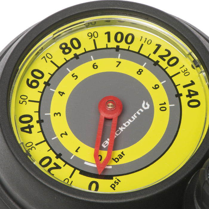 Blackburn Piston 1 Bike Pump Dark Olive/Yellow