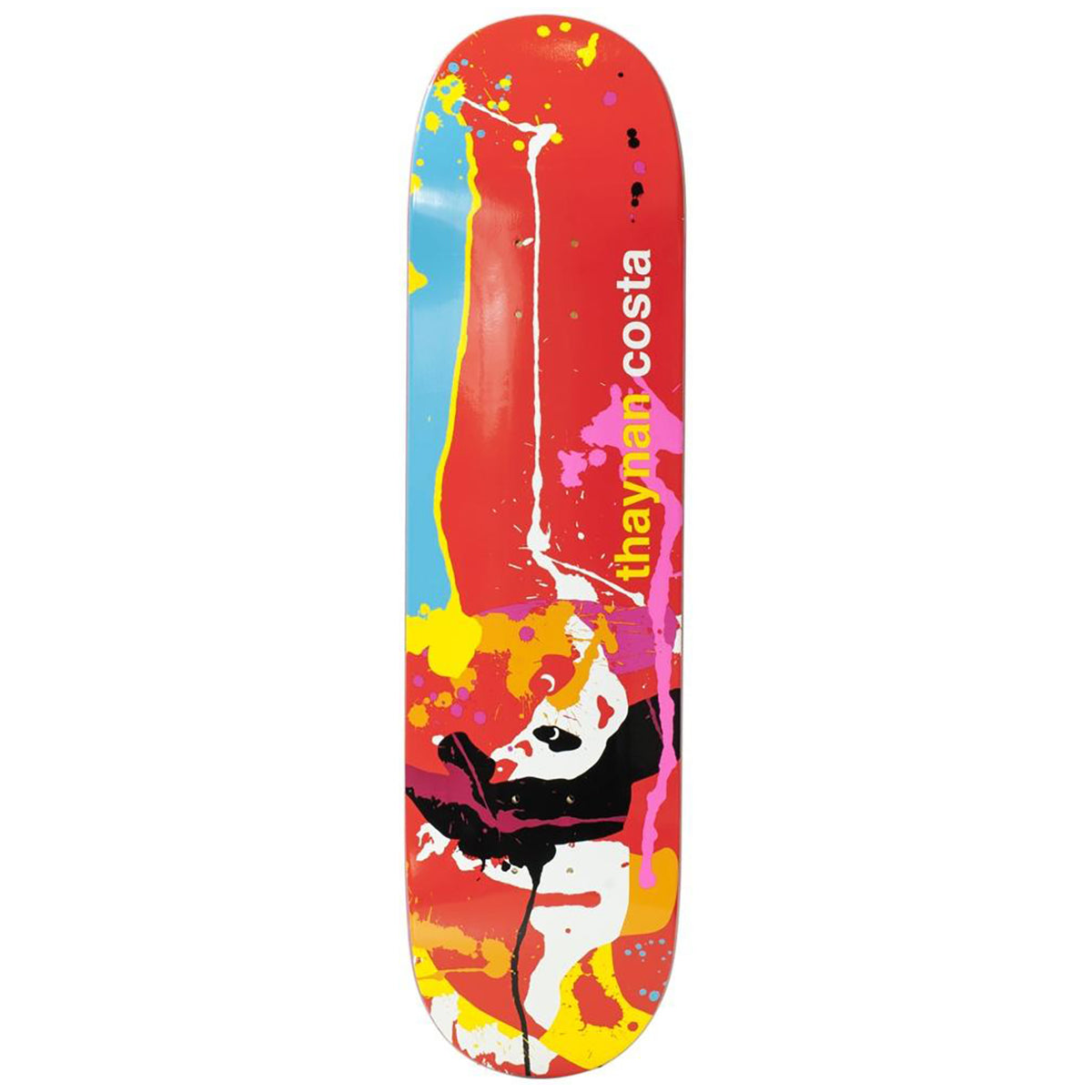 Enjoi Thaynan Splatter Panda 8.0 Skateboard Deck