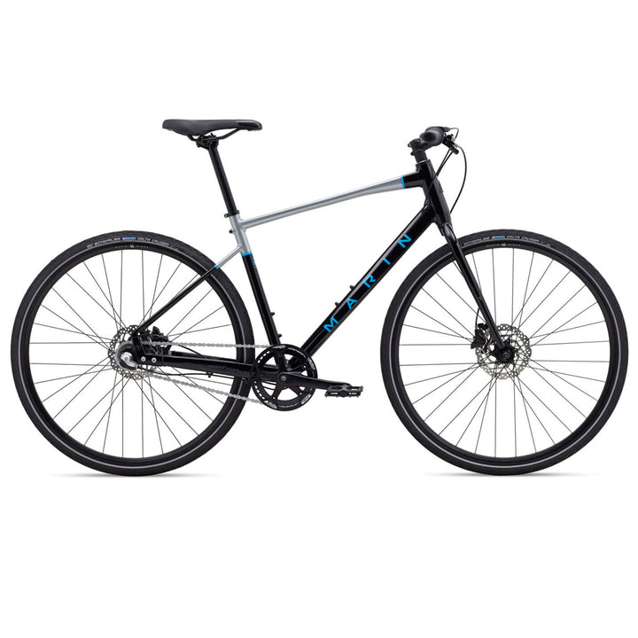 Marin Presidio 1 Complete Bike 2020 Gloss Black/Charcoal/Cyan