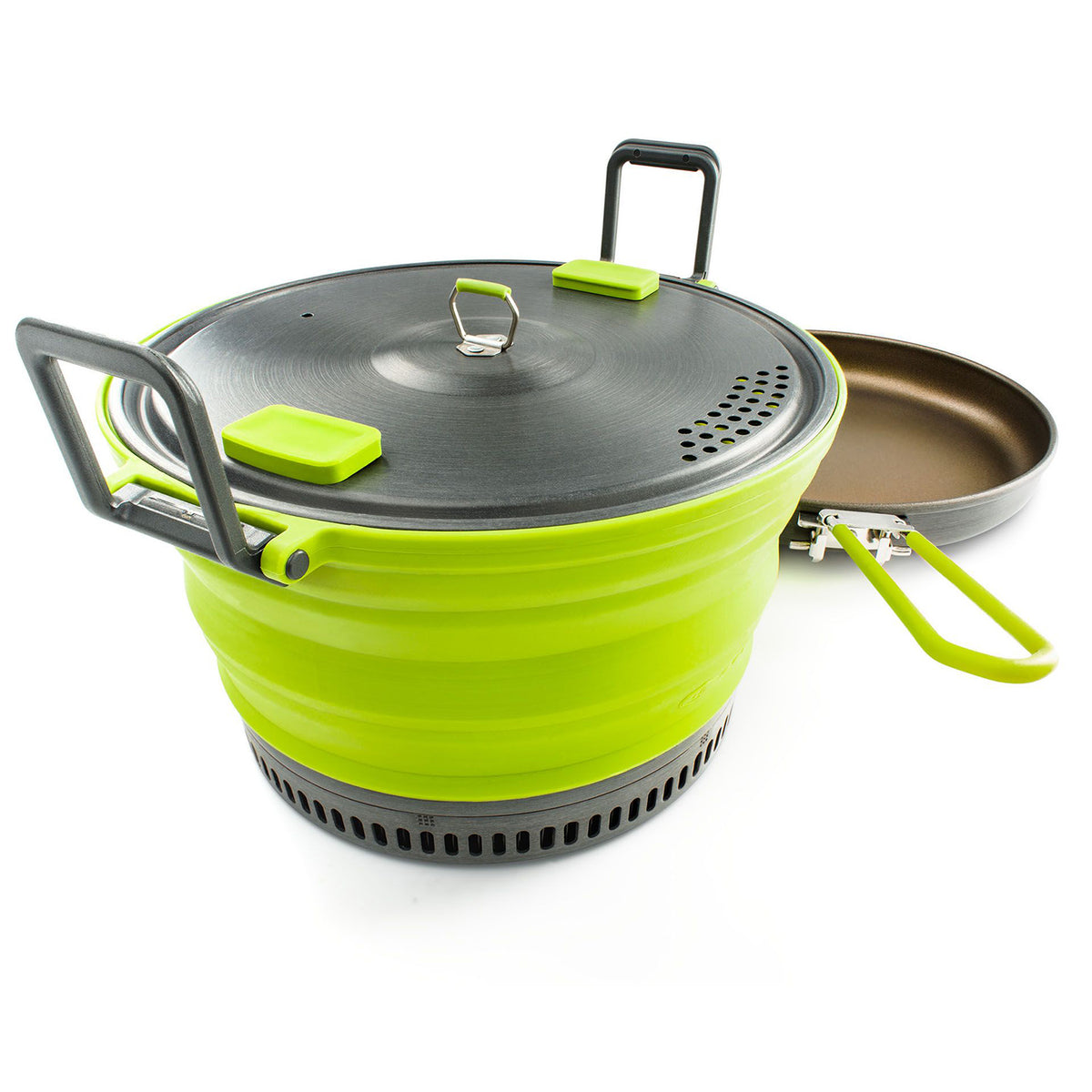 GSI Outdoors Escape 3L Pot + Frypan Green