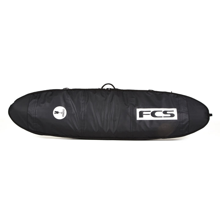 FCS Travel 1 Longboard Surfboard Bag Black/Grey