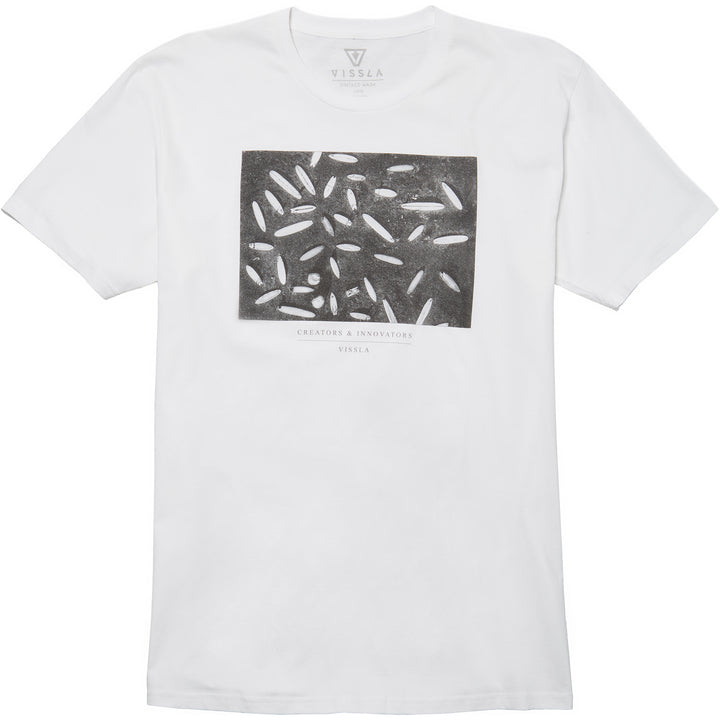 Vissla Shaper's Garden T-Shirt - Men's White