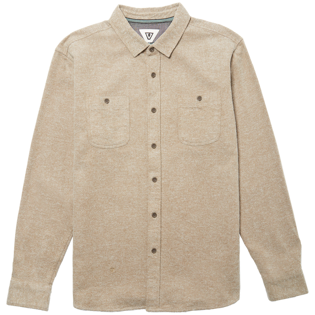 Vissla Shaver Long-Sleeve Flannel - Men's Kangaroo
