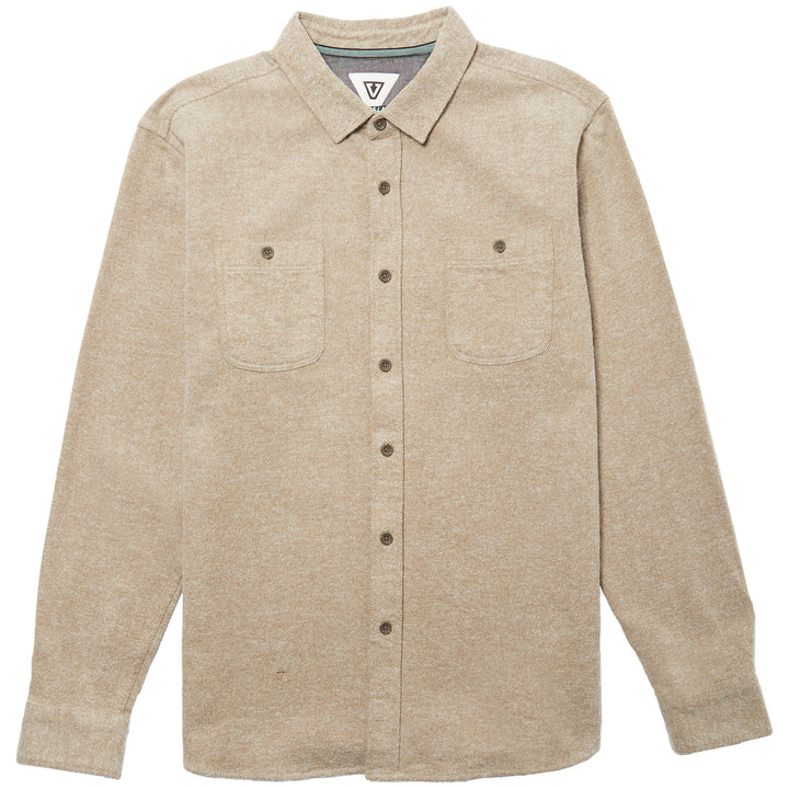 Vissla Shaver Long-Sleeve Flannel - Men's Kangaroo