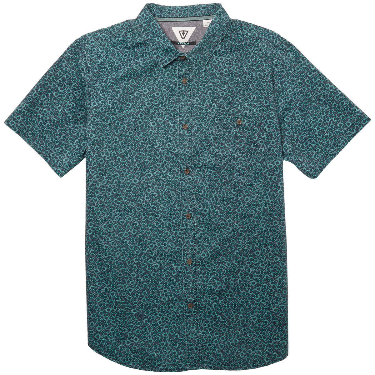 Vissla Sunspots Short-Sleeve Shirt Dark Naval