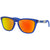 Oakley Frogskins Mix Sunglasses Crystal Blue/Prizm Ruby Polarized