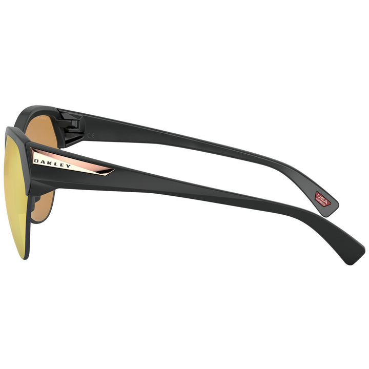 Oakley Trailing Point Sunglasses - Women's Matte Black/Prizm Rose Gold Polarized