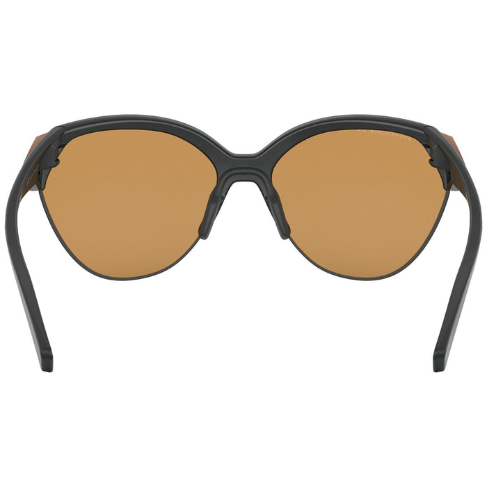 Oakley Trailing Point Sunglasses - Women's Matte Black/Prizm Rose Gold Polarized
