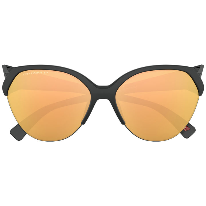 Oakley Trailing Point Sunglasses - Women's Matte Black/Prizm Rose Gold Polarized