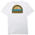 Vissla Quality Goods T-Shirt White Back View