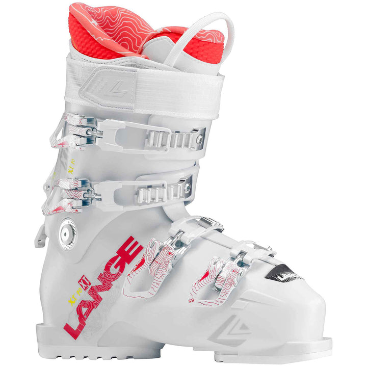Lange XT 70 W Ski Boots - Women's 2019 Mineral White/Coral