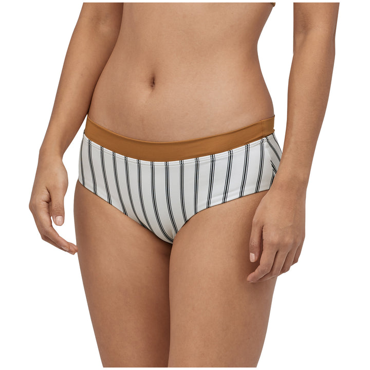 Patagonia Shell Seeker Bikini Bottoms - Women's Sentinel Stripe: Ink Black