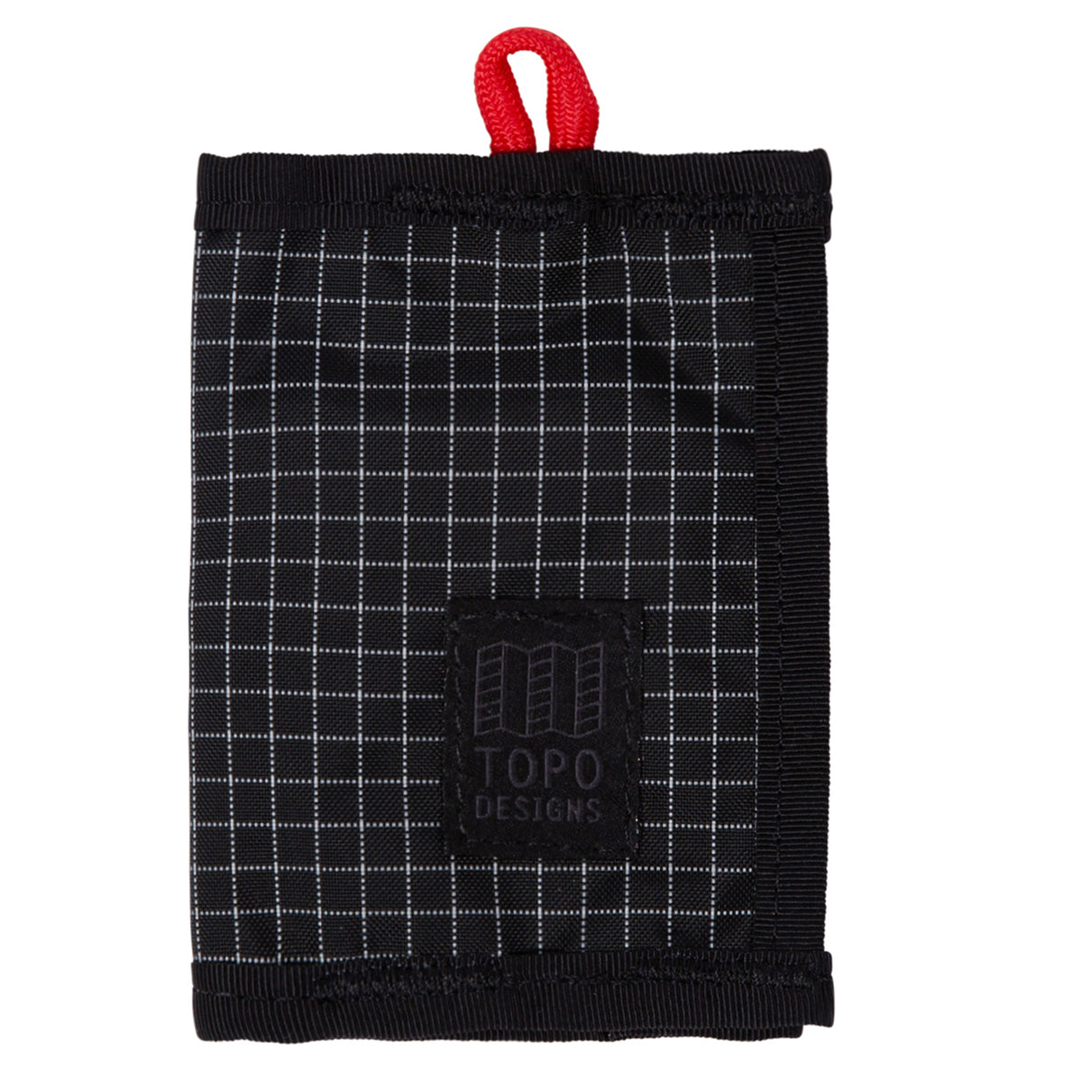 Topo Designs Bi-Fold Wallet Black/White Ripstop