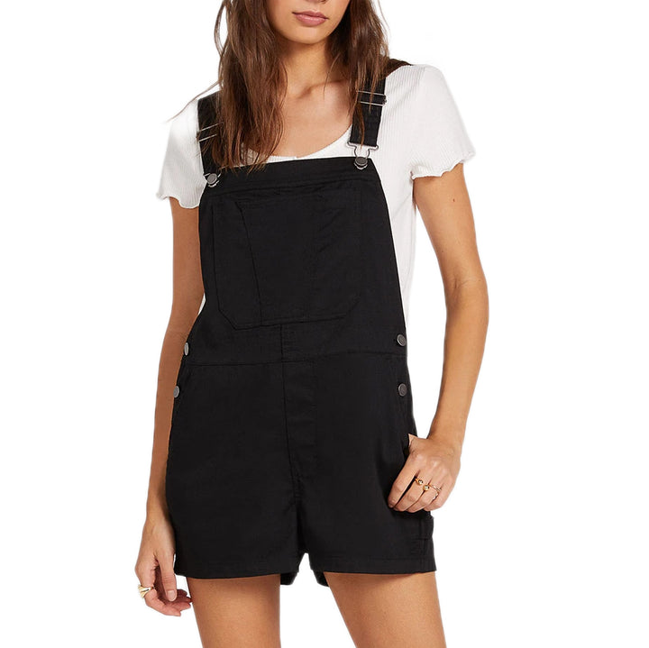 Volcom Frochickie Overalls - Women's Black