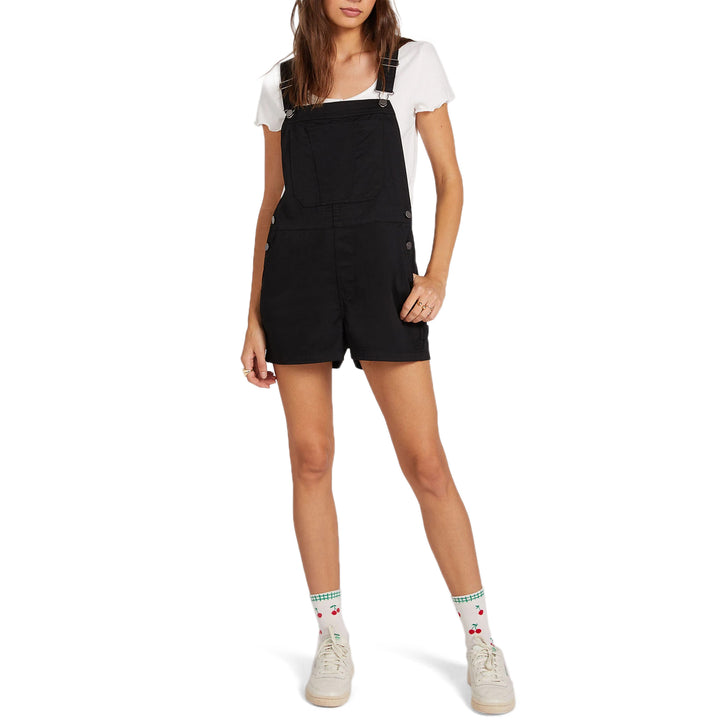 Volcom Frochickie Overalls - Women's Black