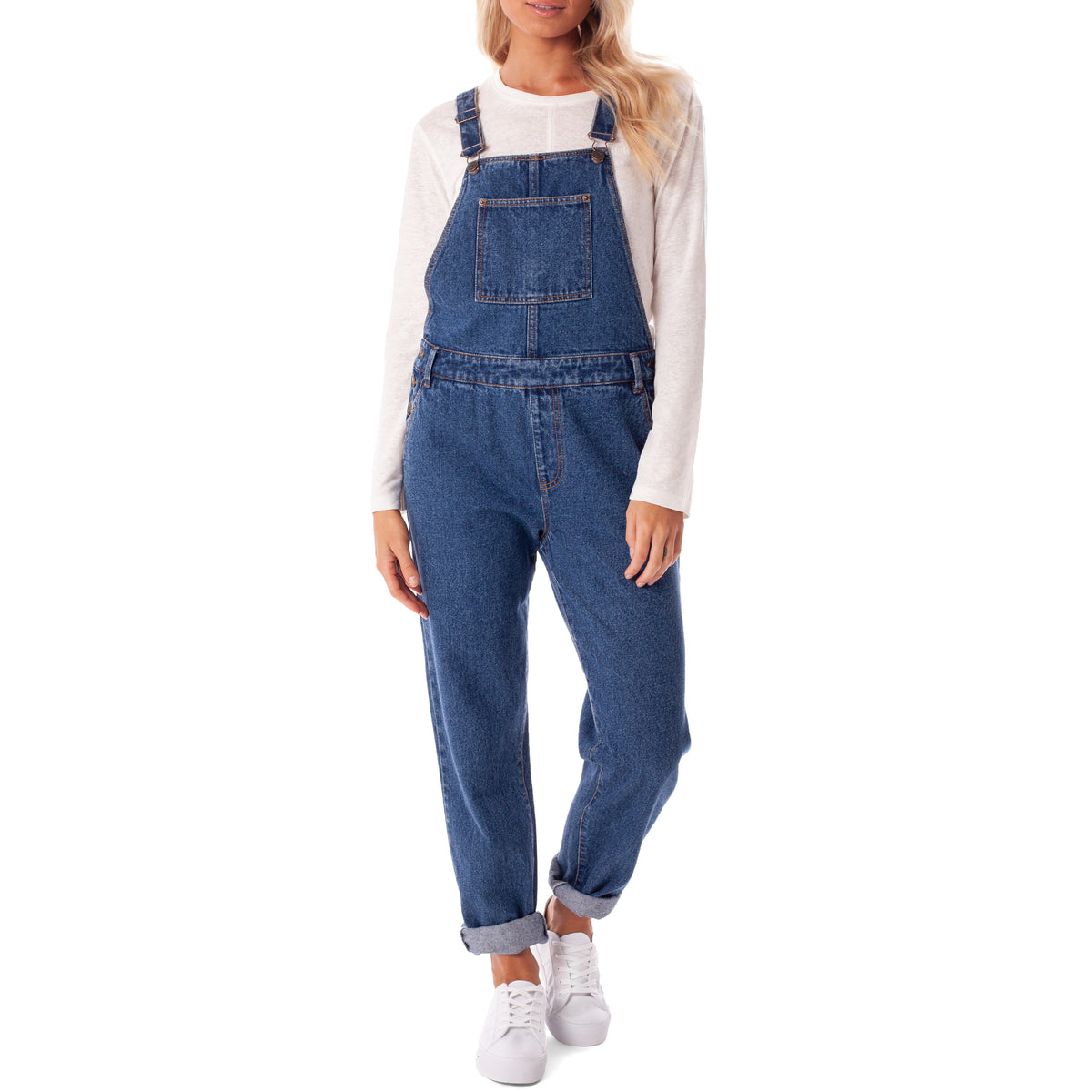 Rhythm Mila Overalls - Women's Indigo