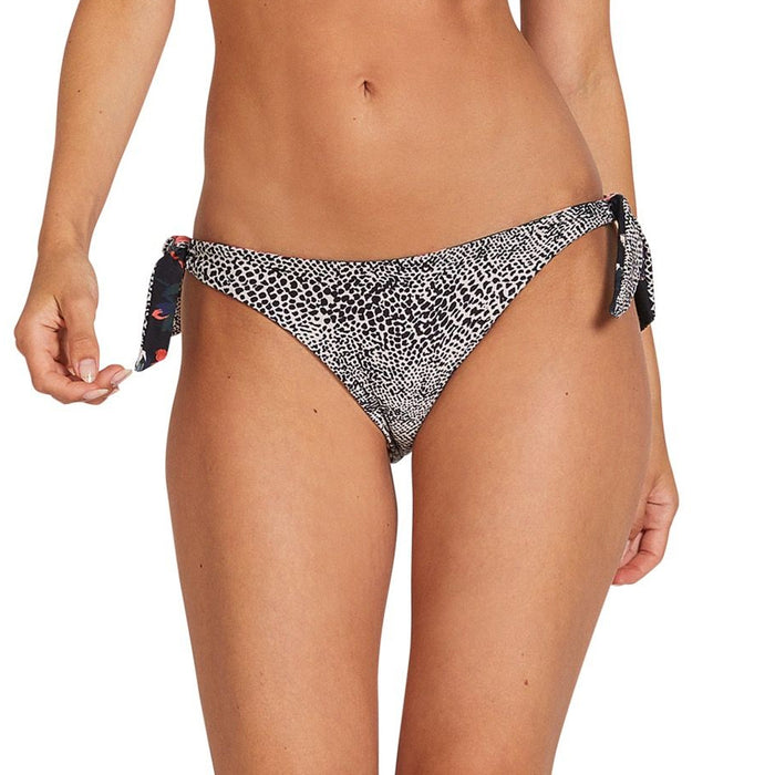Volcom Leaf It Be Tie-Side Bikini Bottoms - Women's Black