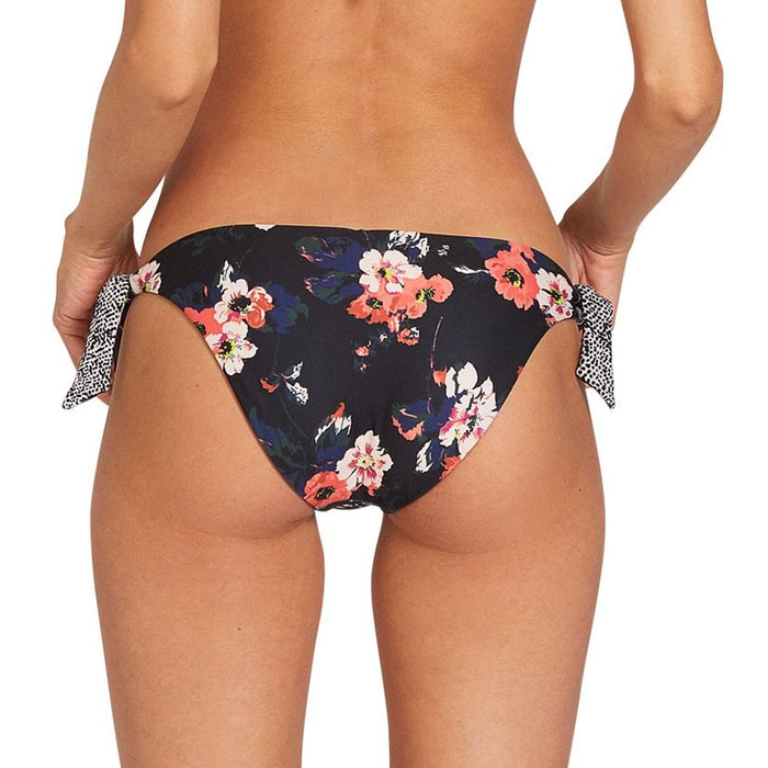 Volcom Leaf It Be Tie-Side Bikini Bottoms - Women's Black