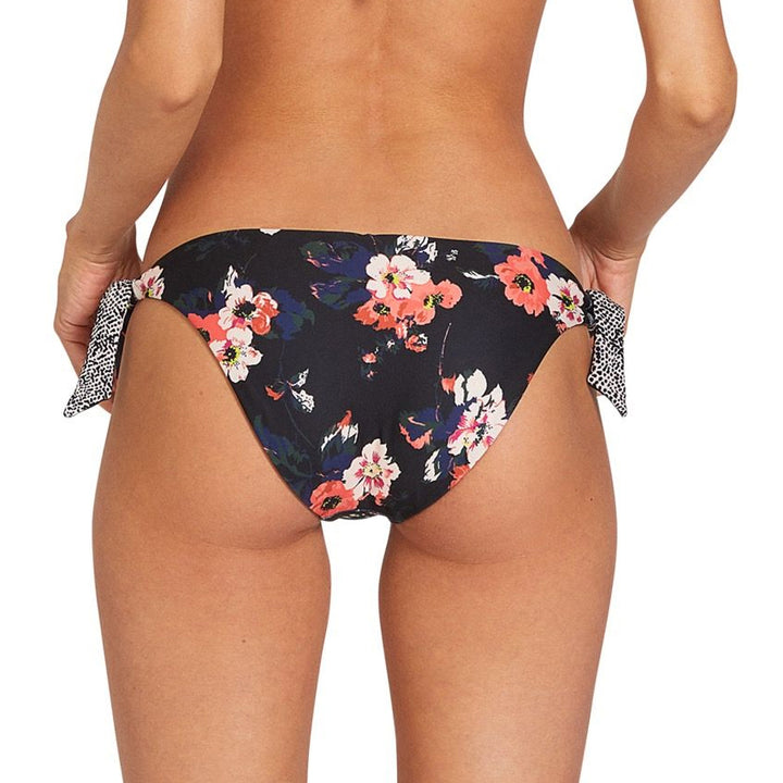 Volcom Leaf It Be Tie-Side Bikini Bottoms - Women's Black