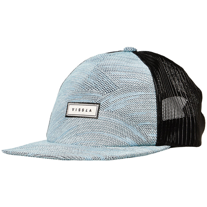 Vissla Oshio Lay Day Trucker Hat Harbor Blue