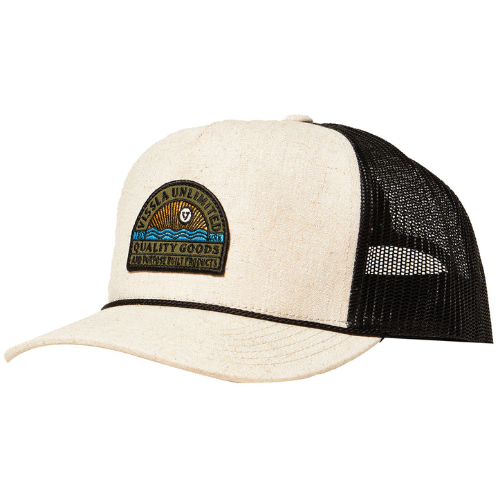 Vissla Quality Goods Eco Hemp Trucker Hat Hemp