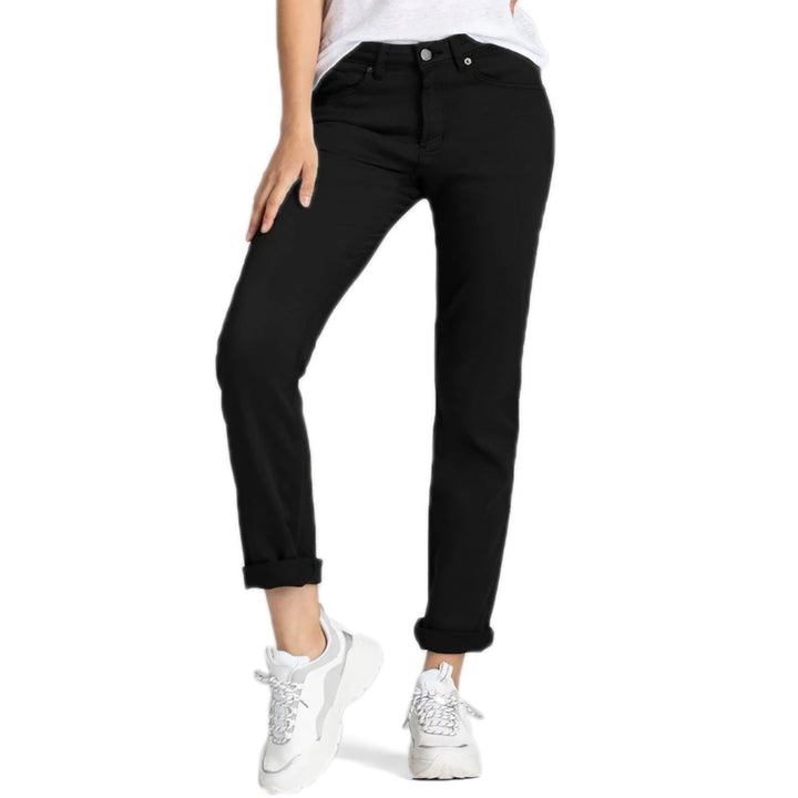 DU/ER No Sweat Slim Straight Pants - Women's Black