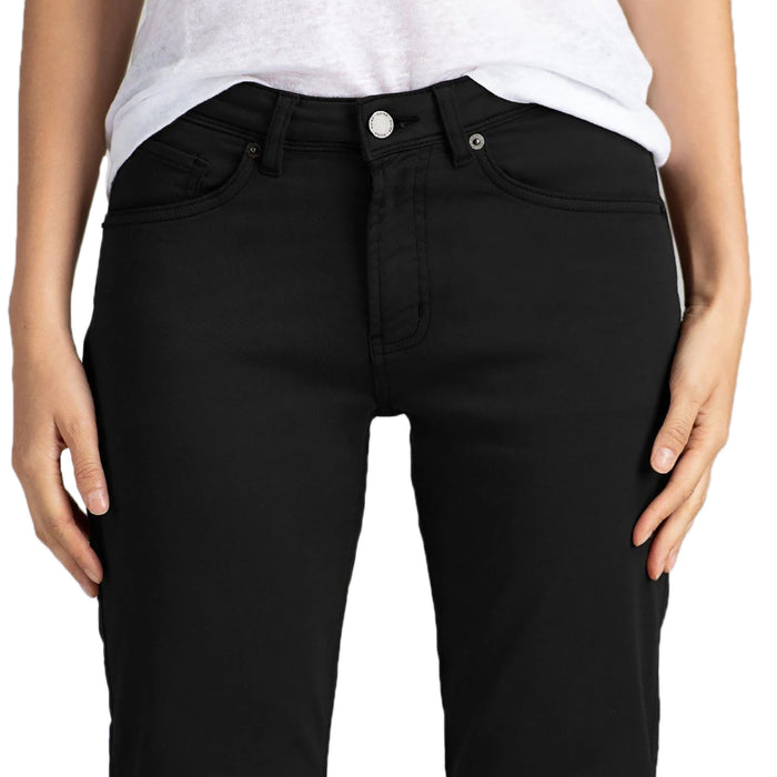 DU/ER No Sweat Slim Straight Pants - Women's Black