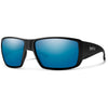 Matte Black/ChromaPop Glass Polarized Blue Mirror