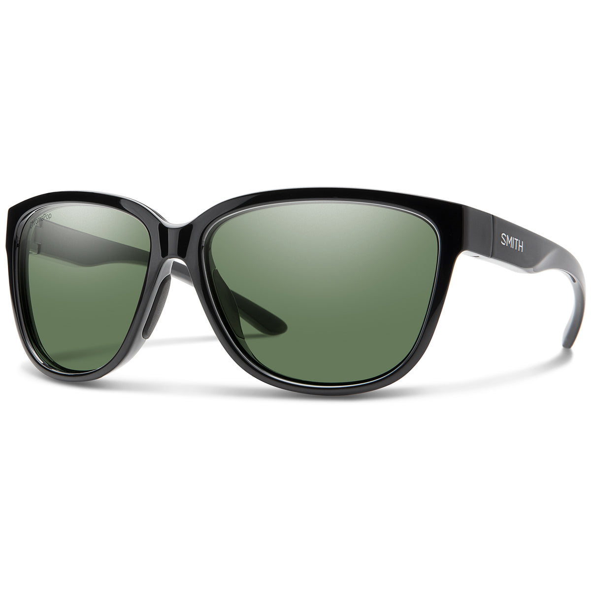Smith Monterey Sunglasses Black/ChromaPop Polarized Gray Green