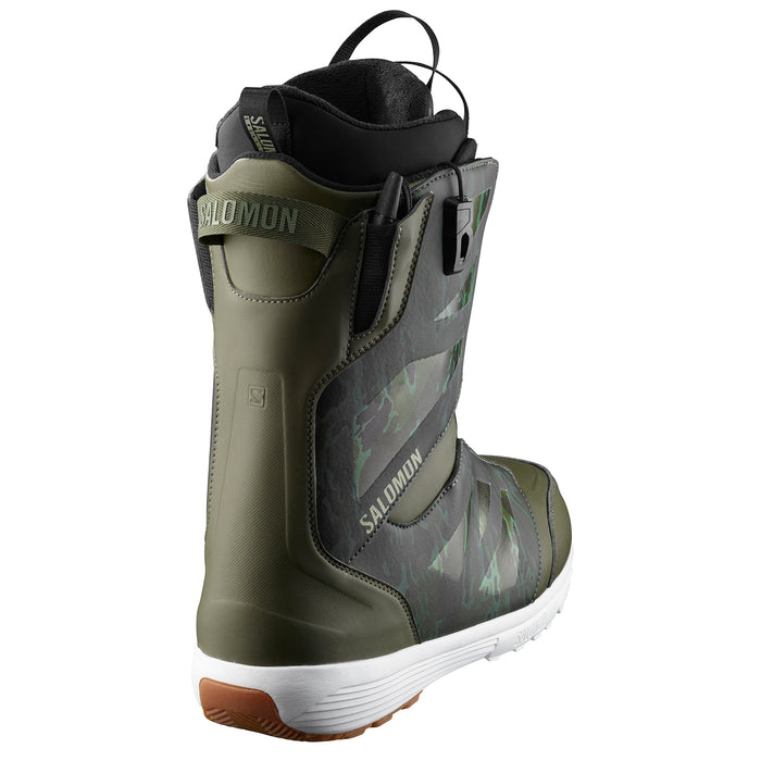 Salomon Launch Snowboard Boots 2020 Camo Olive Beluga