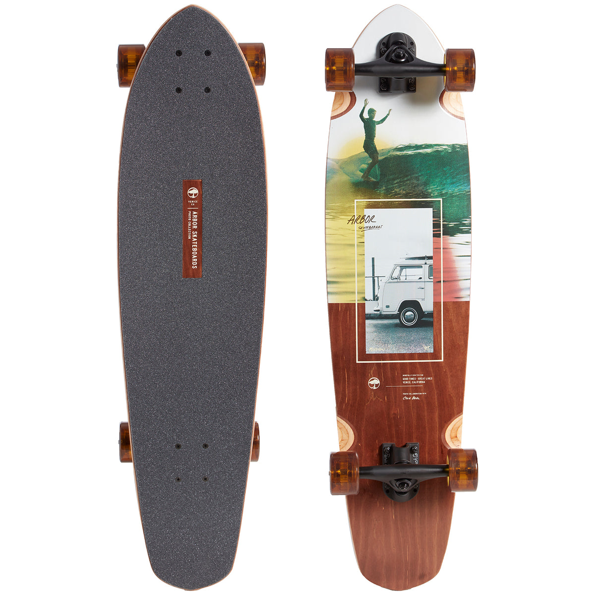 Arbor Mission Photo Longboard Complete