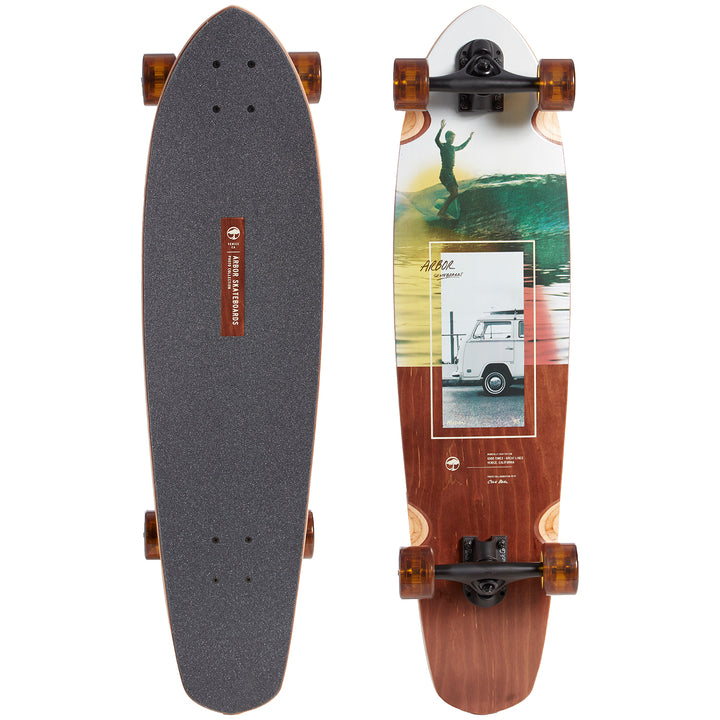 Arbor Mission Photo Longboard Complete