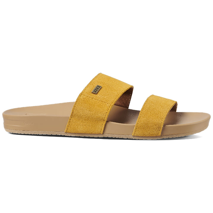 Reef Cushion Bounce Vista Suede Sandals - Women's Mustard