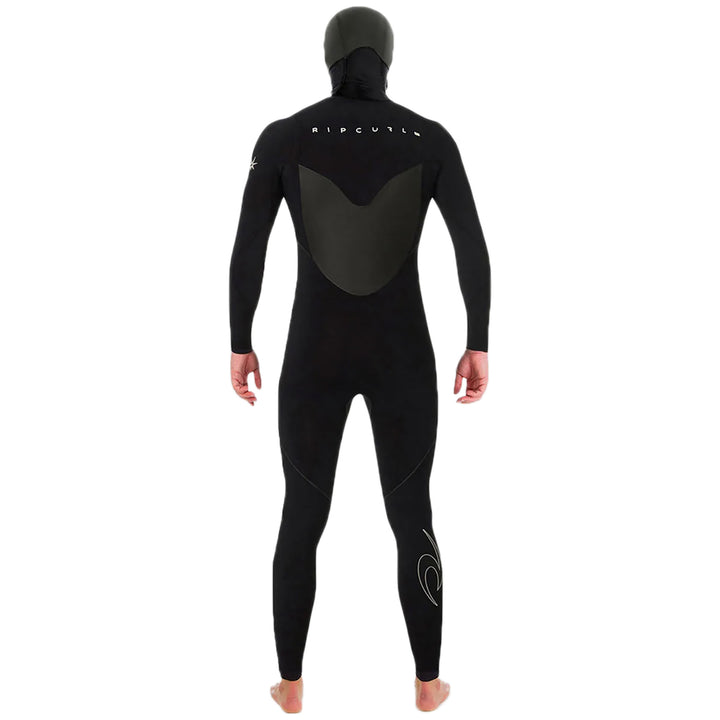 Rip Curl 5/4 Flashbomb Hooded Wetsuit Black