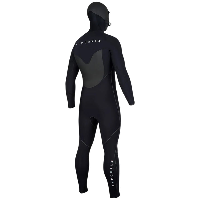 Rip Curl 5/4 Flashbomb Hooded Wetsuit Black