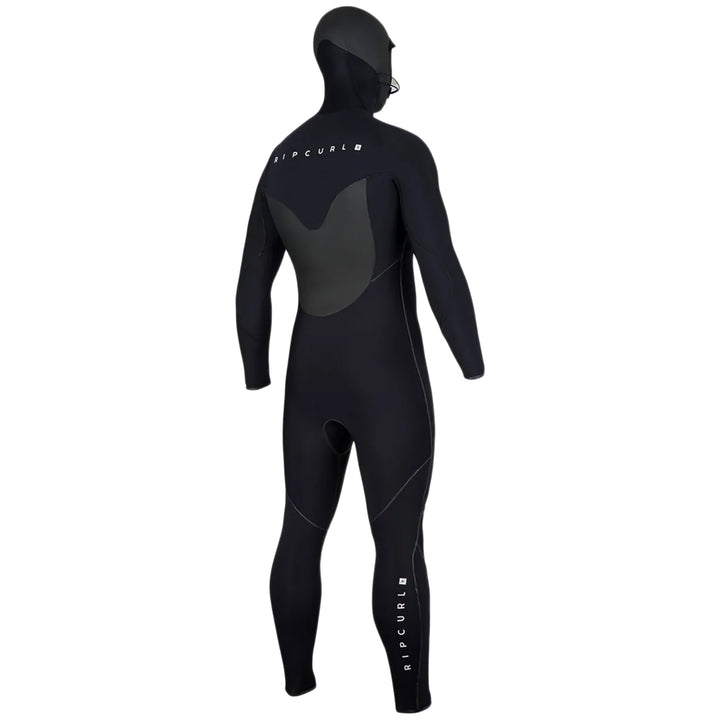 Rip Curl 5/4 Flashbomb Hooded Wetsuit Black