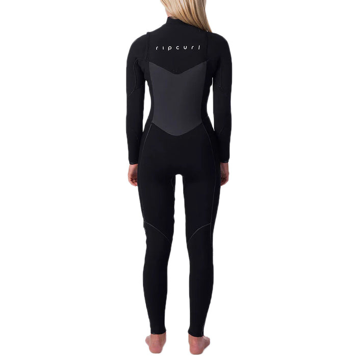 Rip Curl 4/3 Flashbomb Chest Zip Wetsuit - Women's Black