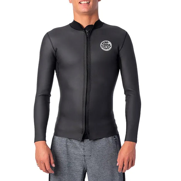 Rip Curl 1.5mm Dawn Patrol Long Sleeve Jacket Black