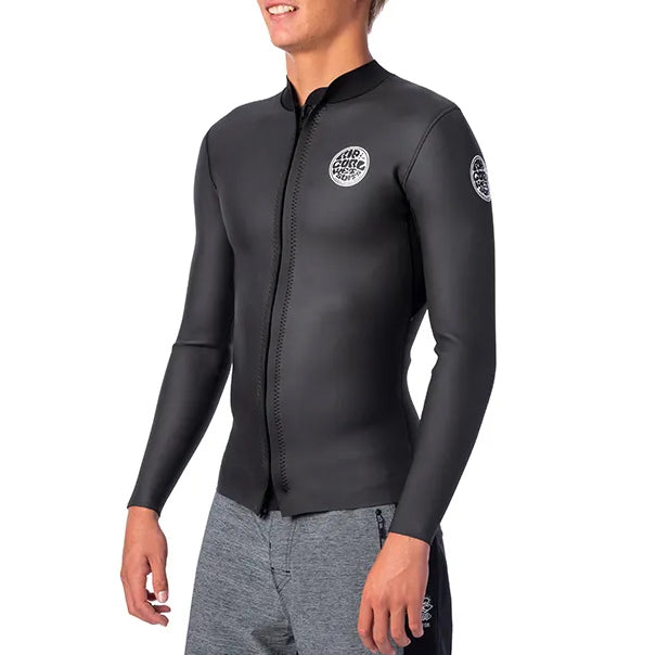 Rip Curl 1.5mm Dawn Patrol Long Sleeve Jacket Black